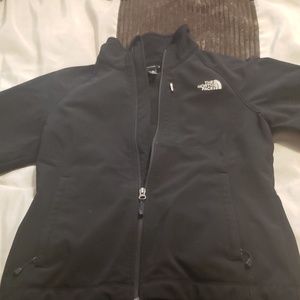 Black apex North face coat